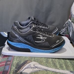 Gravity Defyer Shoes Men's Size 11.5 Gdefy Black Gray Blue Walking Running